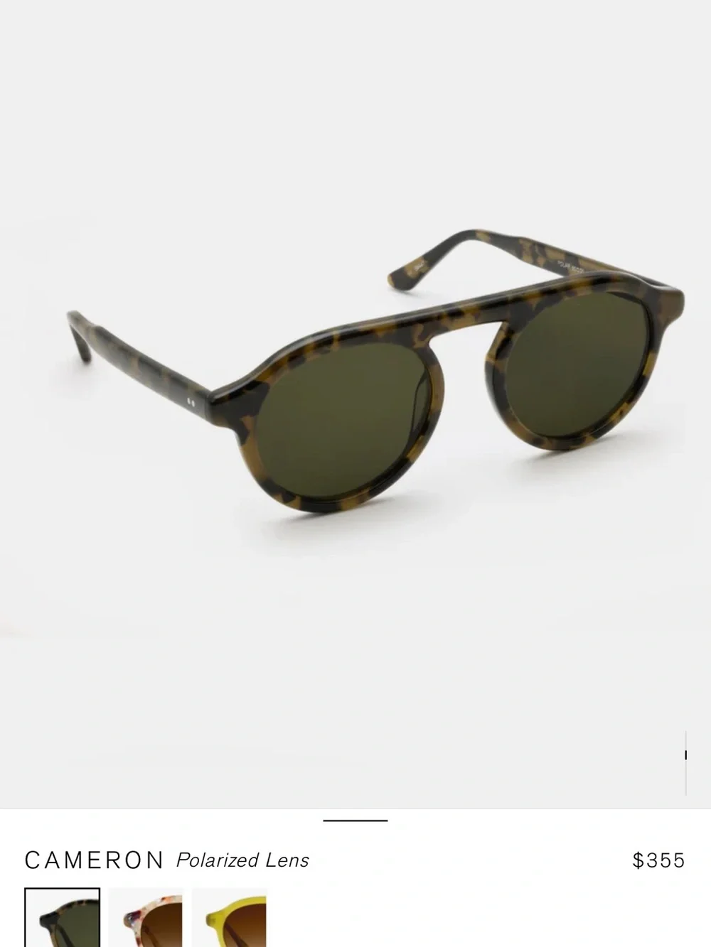 KREWE CAMERON | Tortuga Polarized Sunglasses